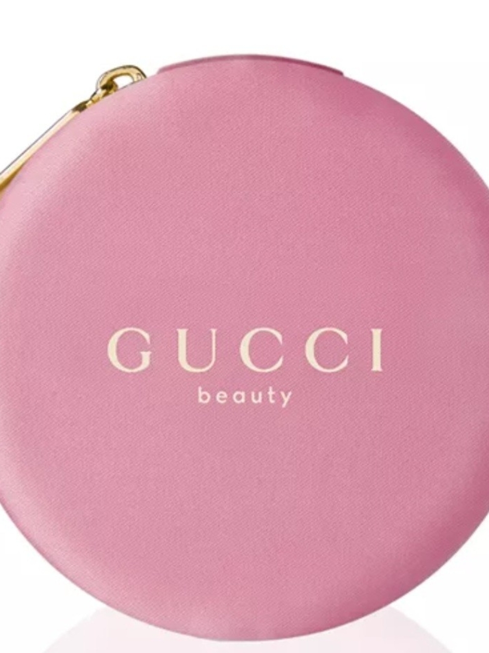 GWP Gucci Beauty Round Pink Jewelry Case - Picture 3 of 3